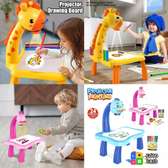 Children LED projector drawing toys