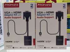 Promate-V2H VGA to HDMI Adapter Kit