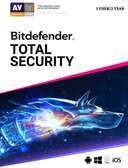 Bitdefender Total Security Antivirus Software( 1 PC/2 Year)