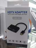HDMI to VGA HDMI Adapter, Dual Display 4K HDMI to HDMI VGA