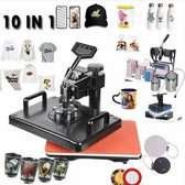 10 In 1 Combo Heat-Press Sublimation Transfer Machine