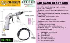 Air Sand Blast Gun Durable Cast Aluminium Handle