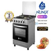 Four burner standing cooker