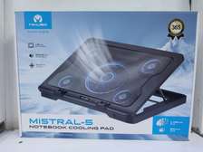 Mistral MIKUSO 5 Fan Adjust PC Notebook Laptop Cooling Pad