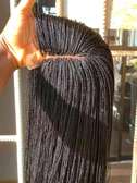 Lace front twisted wig