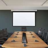 70*70 Electric Projector Screen Wall Mount