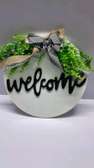 *Hello,Welcome Decorative wall hanging