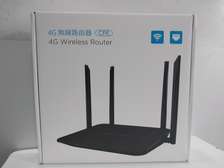 4G LTE CPE Wireless Router with SIM Card Slot 300Mbps Signal