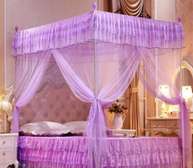 Purple 4 Stand Mosquito Nets