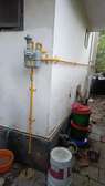 Gas line installation