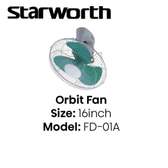 Starworth 16 Orbit fan