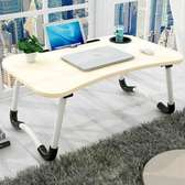 Foldable breakfast in bed table/laptop table