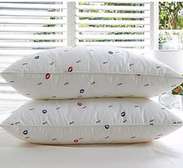 Quality fibre pillows per pair