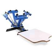 4 Color 1 Station Screen Printer