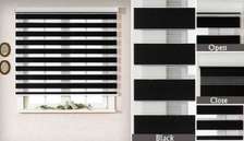 black roller blinds