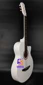 Cowboy Pearl White Concert Size 37 Inch Acoustic Guitar