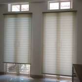 Pretty office blinds/curtains