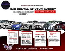 Car rental at your budget
