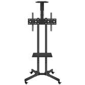 Portable tv trolley 32"-70" portable tv mobile floor stand