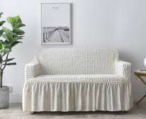 White Turkish Sofa Slipcover