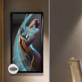 Digital Framed With Glass Arts