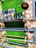 Rust Resistance curtain rods