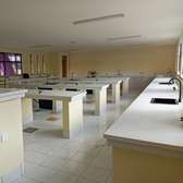 School laboratory fitting and construction