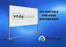 magnetic portable one sided whiteboard