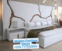 Modern king size bed