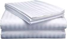Quality stripped bedsheets size 7*8 satin