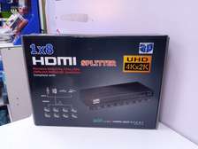 8 Port 1 In 8 Out 1x8 HDMI Splitter Audio Video 1080P Ful HD