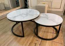 PURE MARBLE Nesting Table