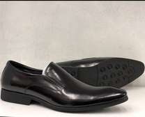 SOS Black Oxford Official Premium Leather Slip on shoe