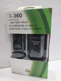Xbox 360 Battery 2pcs 4800mAh Replacement Battery and Charga