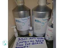 Ssd chemical solution for cleaning coated bills