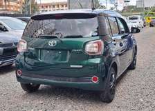 Toyota Passo Moda 2018 model Green colour fully loaded.