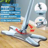 360⁰ rotating long handle x type mop that makes cleaning
