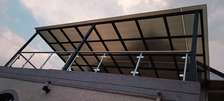 Brown polycarbonate sheet for pergolla roofing