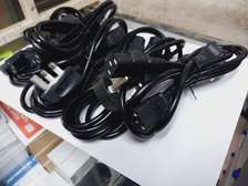 Dual Monitor Computer Screen Power Cord Cable 1.5m