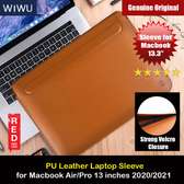 WIWU Sleeve for Macbook Air 13 M1aptop (Brown)