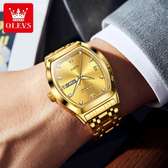 Olevs 5528 Luxury Square Quartz Watch