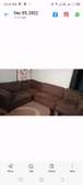 6 seater L shaped chesterfield spring sofa