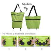 Foldable Shopping bag on wheels