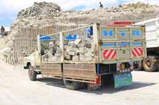 Machine cut stones