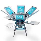 Screen Printing Machine For4color 4station