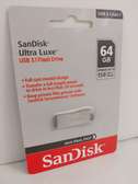 NEW Sandisk Ultra Luxe USB 3.1 64GB Silver Metal