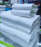 WHITE BATHROOM TOWELS-EXTRA LARGE