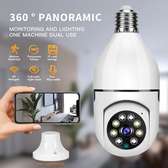 1080P 360° Wifi Bulb Panoramic IP Camera Night Vision