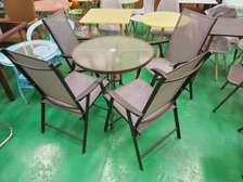 Outdoor Table plus 4  foldable chairs