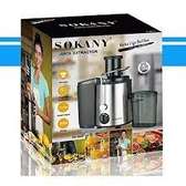 Sokany juicer 800w 220-240v for fruits and veges